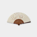 [HAND FAN] WOMEN'S SILK FAN PAPER-CUTTING PHALAENOPSIS ORCHID | KYOTO FOLDING FANS | OHNISHI TSUNE SHOTEN