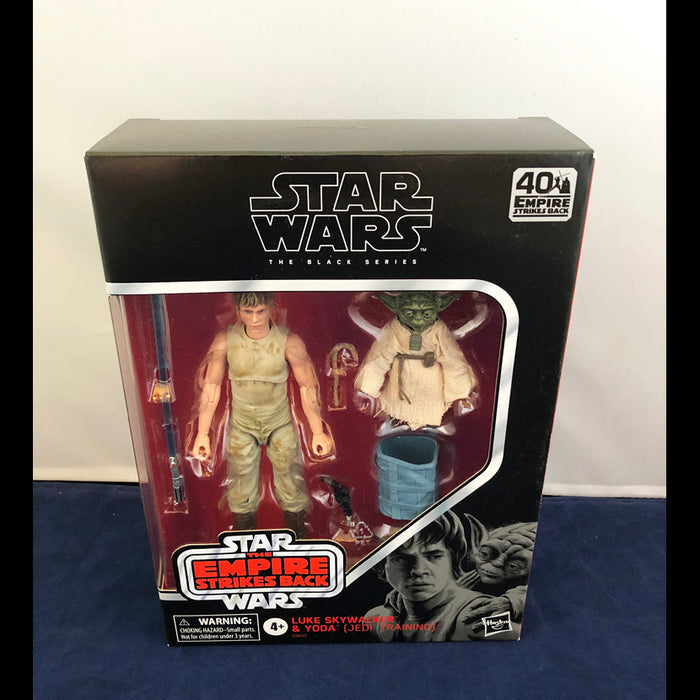Hasbro Star Wars Black Series Luke and Yoda Training