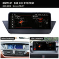 Head unit bluetooth car stereo with wireless carplay for BMW X1 E84 Android 13 system wifi GPS navigation system