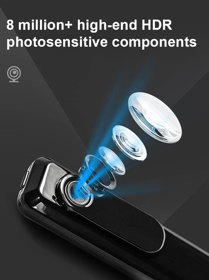 High definition portable camera, recording pen, meeting recording, important matters recording, video recording