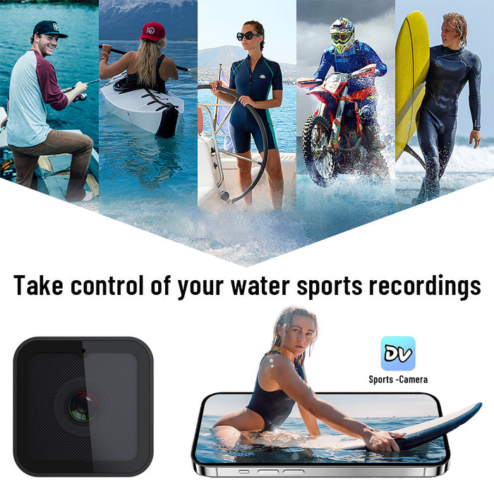 High definition sports camera with video recording recording photography night vision function WiFi link Vlog Cam