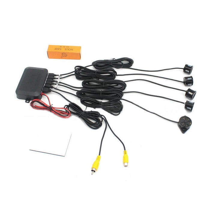 High Quality Waterproof Car Backup Radar Detector Video Parking Sensor Reverse Assistance for Monitor Camera System