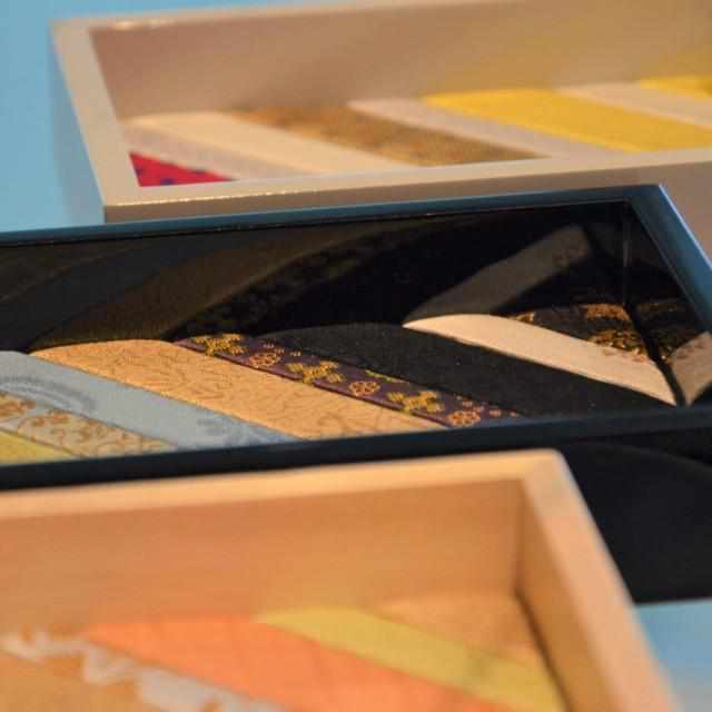 [JEWELRY BOX / JEWELRY ORGANIZERS] WOOD TRAY (LACQUERED BLACK) S | EDO ART DOLLS | KAKINUMA DOLLS