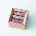 [JEWELRY CASE] AJIRO RING CASE (PURPLE) | EDO ART DOLLS | KAKINUMA DOLLS