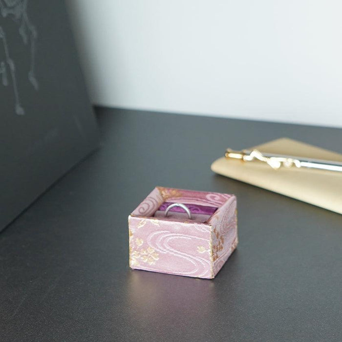 [JEWELRY CASE] AJIRO RING CASE (PURPLE) | EDO ART DOLLS | KAKINUMA DOLLS