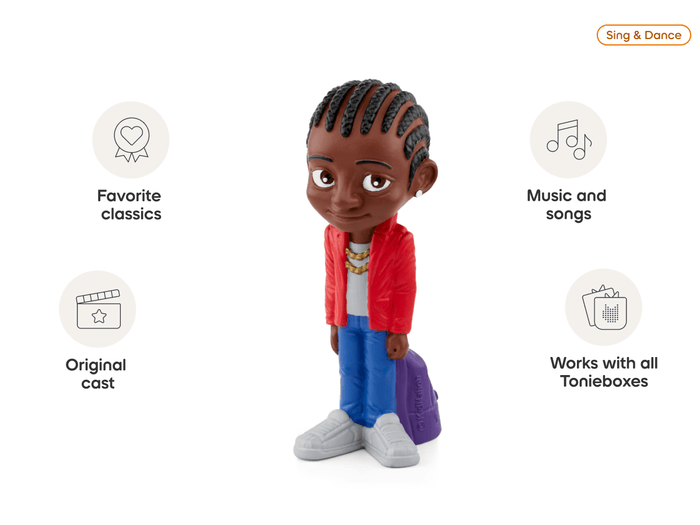 KidNation Tonie audio figurine, inspiring audio journeys and imaginative play