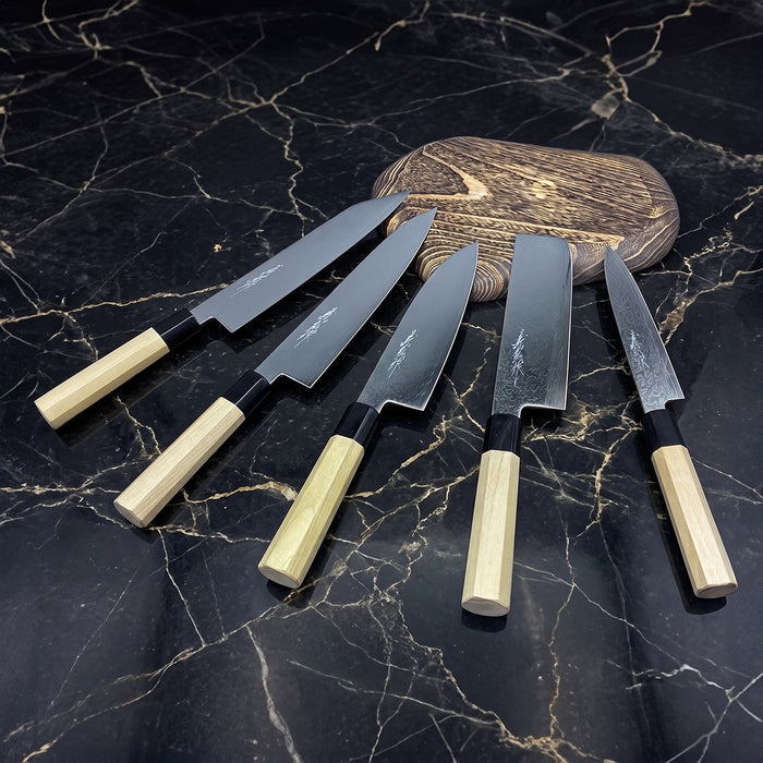 [KITCHEN (CHEF) KNIFE] GIN3 DAMASCUS 150MM PETTY KNIFE | SAKAI FORGED BLADES|YAMAWAKI CUTLERY