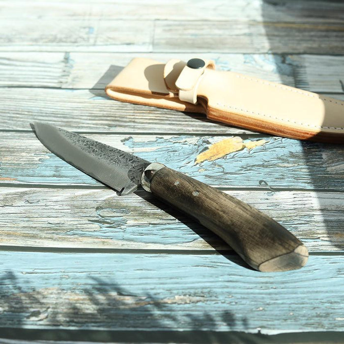 [KNIFE] SHIJIMA BUSHCRAFT KNIVES BY TAKESHI IWAI CUSTOM KNIFE | ECHIZEN FORGED BLADES| IWAI CUTLERY