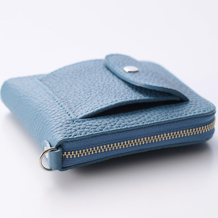 [LEATHER CASE] SMART MOVE! -TYPE2- KAMO BLUE | LEATHERWORK | RAKUKEI