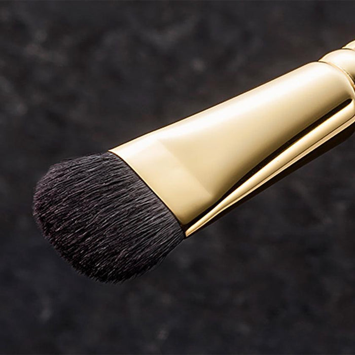 [MAKEUP BRUSH] BISYODO (L) EYESHADOW BRUSH (FLAT) 16MM  EFINE GOAT HAIR (SOKOHO) | MAKEUP BRUSH CRAFT | UYODA BISYODO