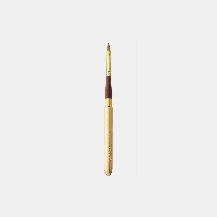 [MAKEUP BRUSH] BISYODO (L) LIP BRUSH WITH CAP (ROUND FLAT) 11MM | MAKEUP BRUSH CRAFT | UYODA BISYODO