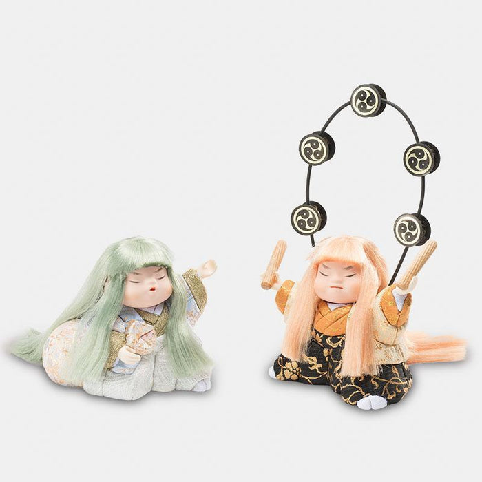 [MAKING KIT] MATARO DOLL FUJIN AND RAIJIN 2 BODY SET DOLL | EDO ART DOLLS