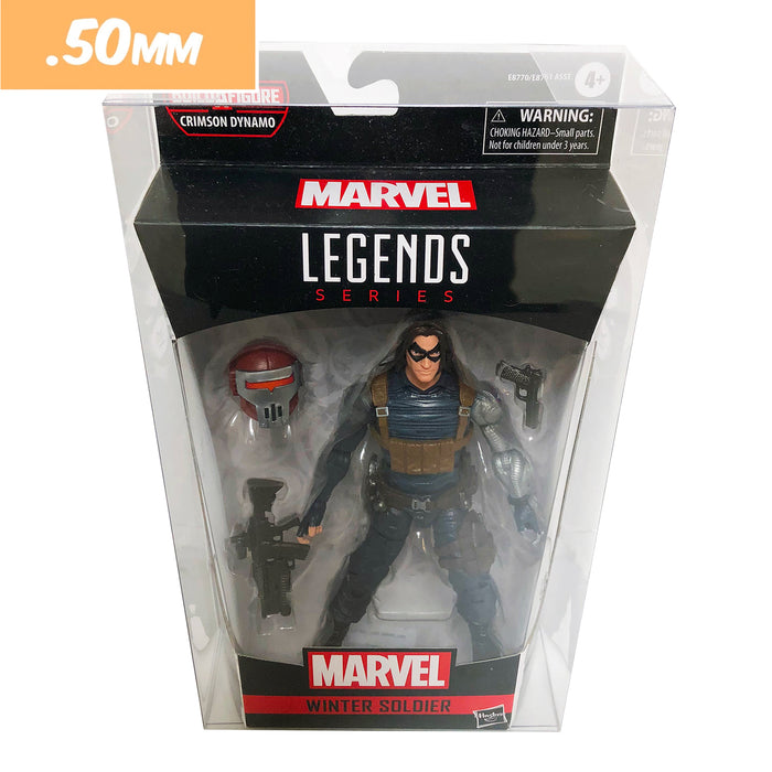 MARVEL LEGENDS Protectors for Action Figures, .50mm thick display geek  popshield vaulted vinyl kollector protector