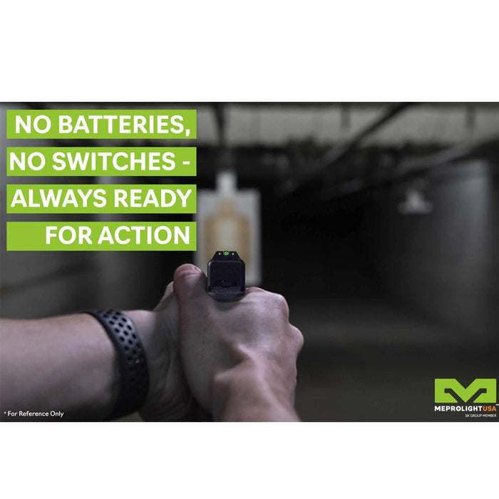 Meprolight HYPER-BRIGHT Extremely Bright Day & Night Sight M&P Shield EZ-Optics Force