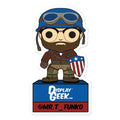 Mr T Display Geek Sticker Fan Art