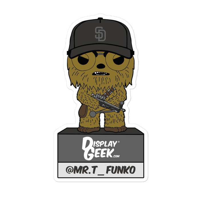Mr T Display Geek Sticker Fan Art