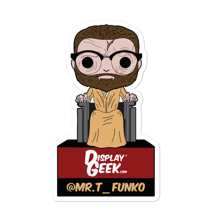 Mr T Display Geek Sticker Fan Art