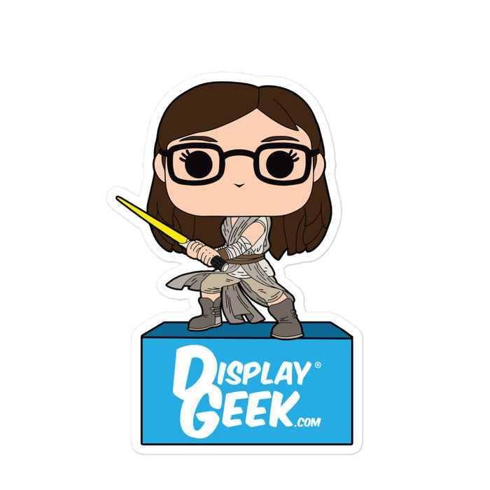Mrs. DG Rey Sticker (DG Mascot Fan Art)