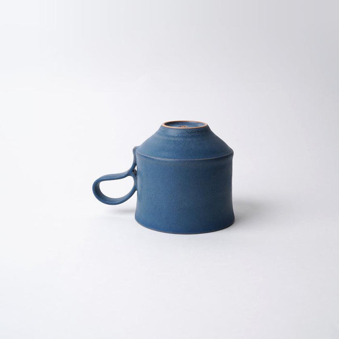 [MUG (CUP)] EASY-TO-HOLD MUG BLUE | KYOTO-KIYOMIZU WARE | FUUU