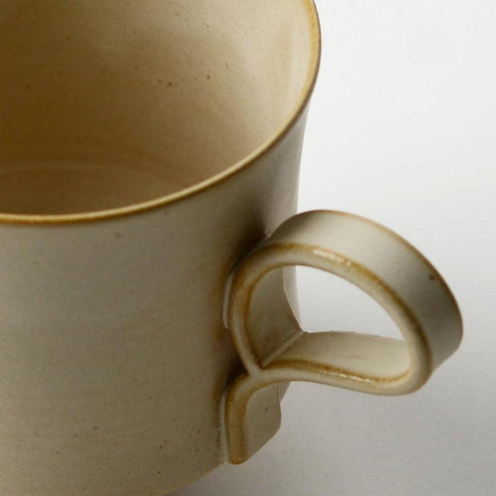 [MUG (CUP)] EASY-TO-HOLD MUG WHITE | KYOTO-KIYOMIZU WARE | FUUU