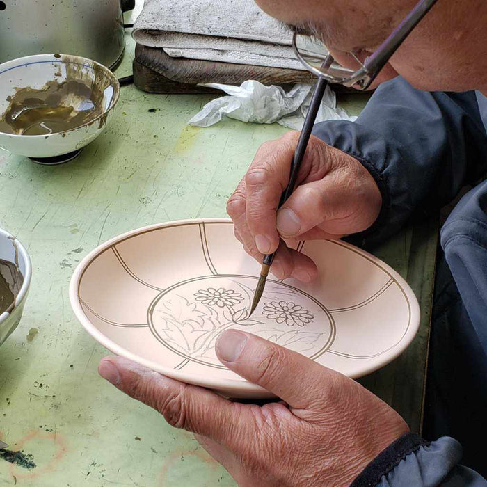 [MUG (CUP)] HAZUKI COFFEE BOWL BENI | HAYASHIKURO KILN | OLD IMARI-ARITA WARES