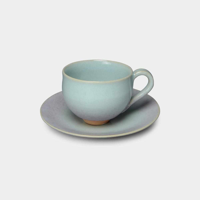 [MUG (CUP)] HIBIKI MOON WHITE COFFEE CUP | DAINICHI | KYOTO-KIYOMIZU WARES