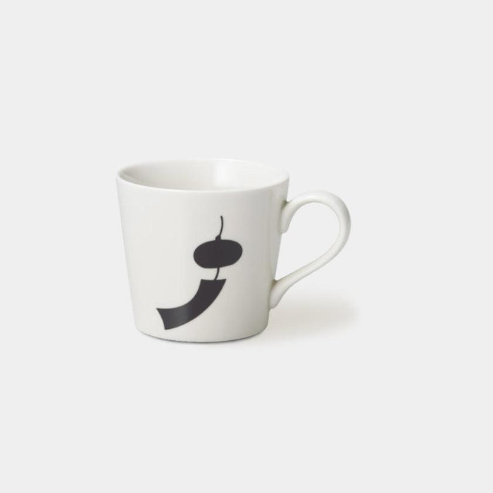 [MUG (CUP)] WIND CHIME (WHITE) | COLOR & DESIGN CHANGE | MINO WARES | MARUMO TAKAGI