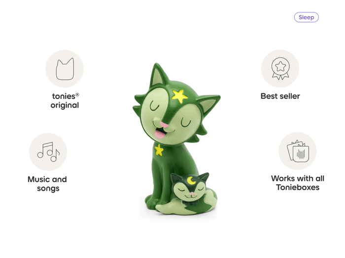 Nap Time Nature Sounds Tonie audio figurine, inspiring audio journeys and imaginative play