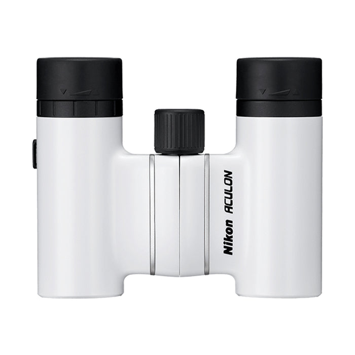 Nikon Aculon T02 8x21 Multicoated Lenses, Lighter-Weight Binocular-Optics Force,#Color_White