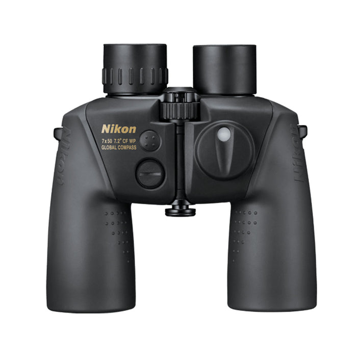 Nikon OceanPro Rubber Armored, Waterproof, Fogproof, Polycarbonate Body Binocular-Optics Force,#Size_7x50 OceanPro CF WP Global Compass
