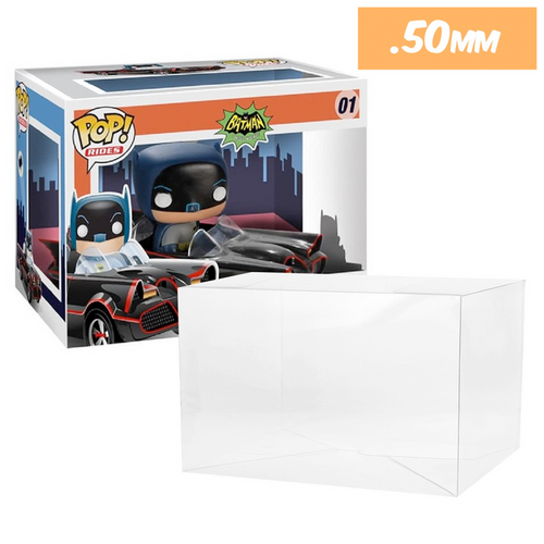 dc batman batmobile small pop rides best funko pop protectors thick strong uv scratch flat top stack vinyl display geek plastic shield vaulted eco armor fits collect protect display case kollector protector