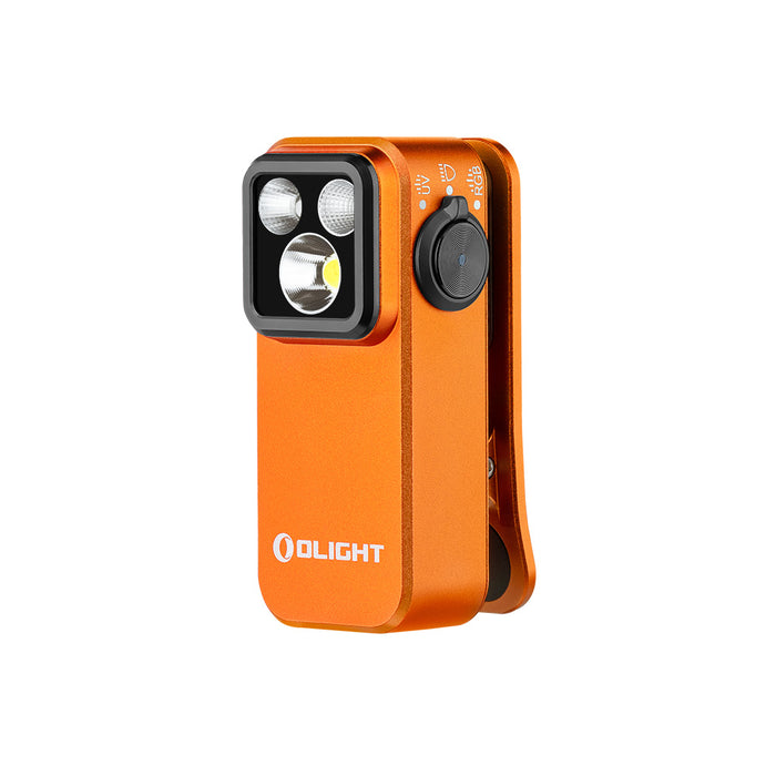 Oclip Pro S / Oclip Pro Multifunctional EDC Clip Flashlight, Orange
