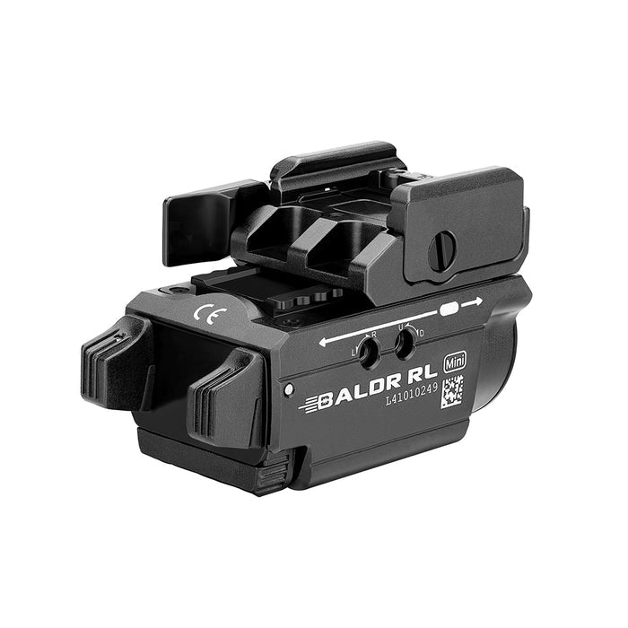 Olight Baldr RL Mini Tactical Light & Red Laser-Black-Optics Force