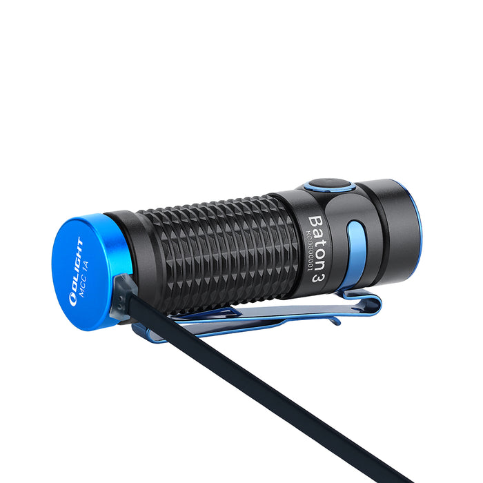 Olight Baton 3 EDC Rechargeable Flashlight-Optics Force