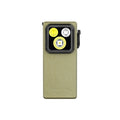 Olight Oclip Ultra Clip-On EDC Light with Flood, Spot, and UV Modes, Olive Green