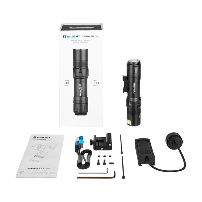 Olight Odin GL Mini Tactical Flashlight w/ Green Laser