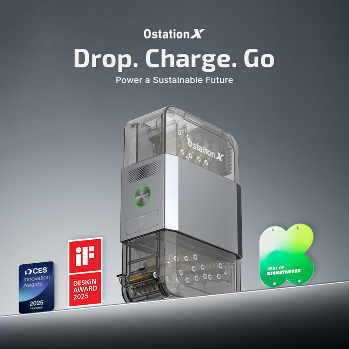 Olight Ostation X 3-in-1 Rechargeable AA/AAA Battery Charger