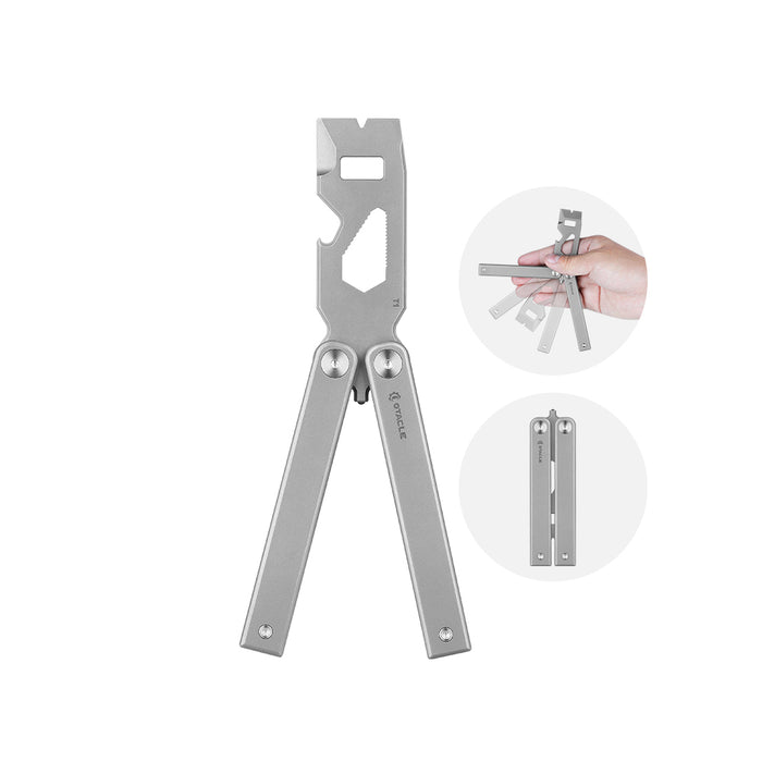 Olight Otacle T1 Titanium Multifunctional Butterfly Pry bar