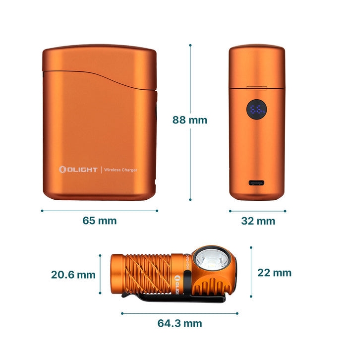 Olight Perun 3 Mini Premium, Orange