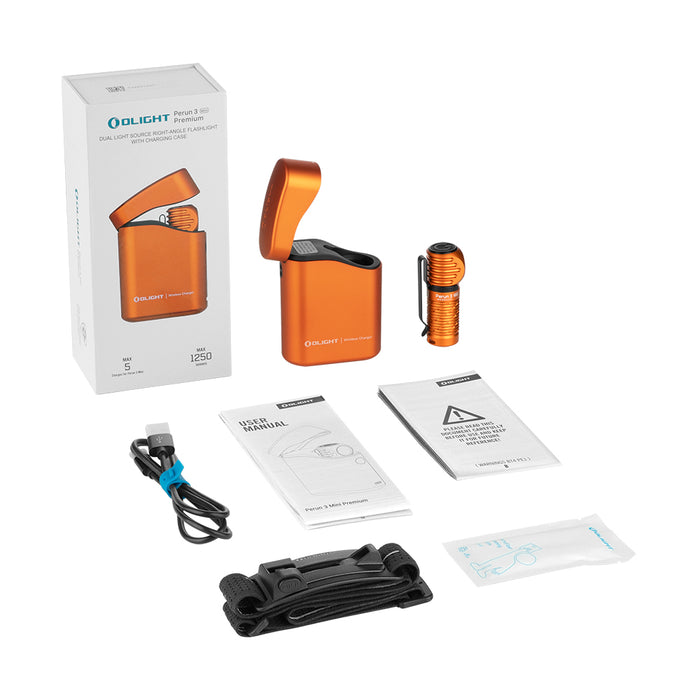 Olight Perun 3 Mini Premium, Orange