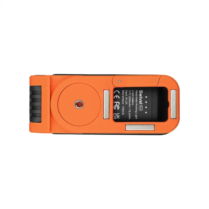 Olight Swivel Pro Rotatable & Foldable Work Light-Orange-Optics Force