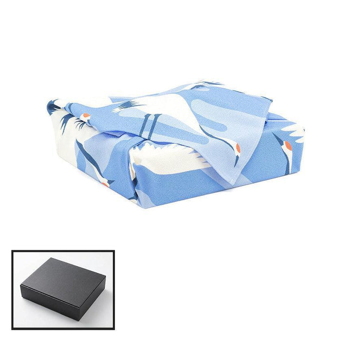 [OPTION] Furoshiki Wrapping: Tsuru (Crane) & Gift Box