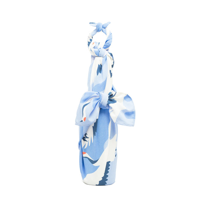 [OPTION] Furoshiki Wrapping: Tsuru (Crane) & Gift Box