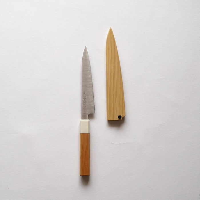 [OPTION] KITCHEN (CHEF) KNIFE SHEATH AOMORI HIBA (G7 SUMMIT GIFT) FOR PETIT KNIFE | SAKAI FORGED BLADES