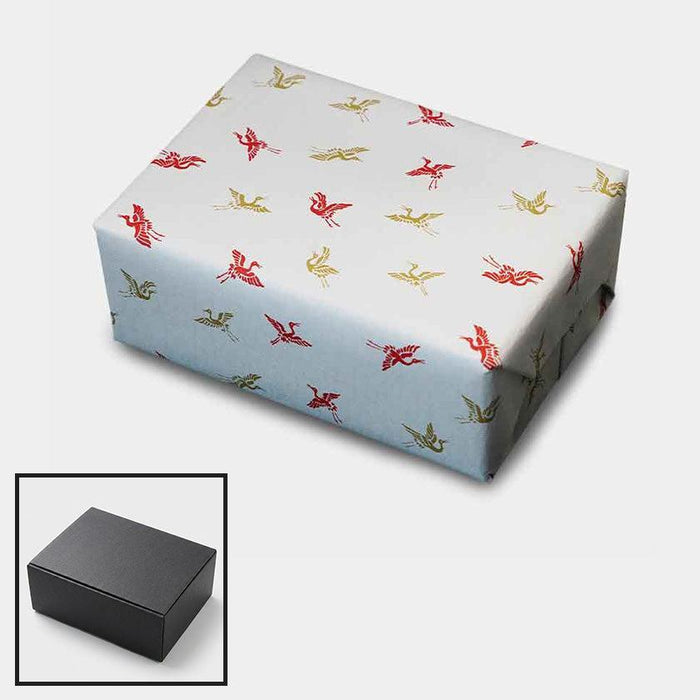[OPTION] Washi Paper Wrapping: Crane (White) & Gift Box