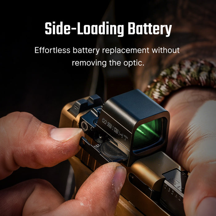 Osight SE Enclosed Optic 2MOA Green Dot