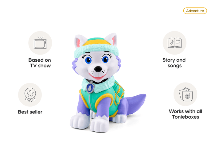 Everest Tonie audio figurine, inspiring audio journeys and imaginative play