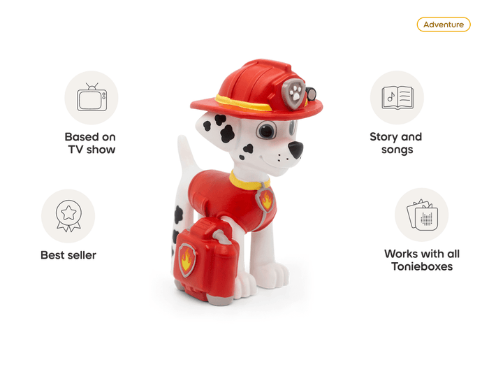 Marshall Tonie audio figurine, inspiring audio journeys and imaginative play
