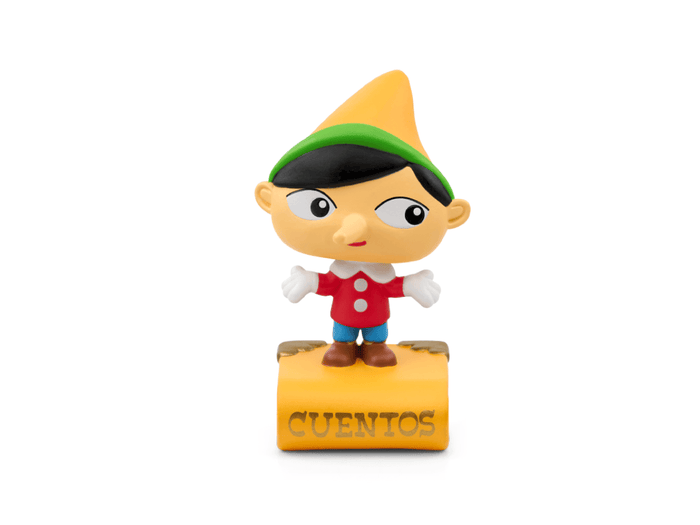 Pinocho y Otros Cuentos Clásicos Tonie (en Español) audio figurine for the Toniebox, which plays audio content