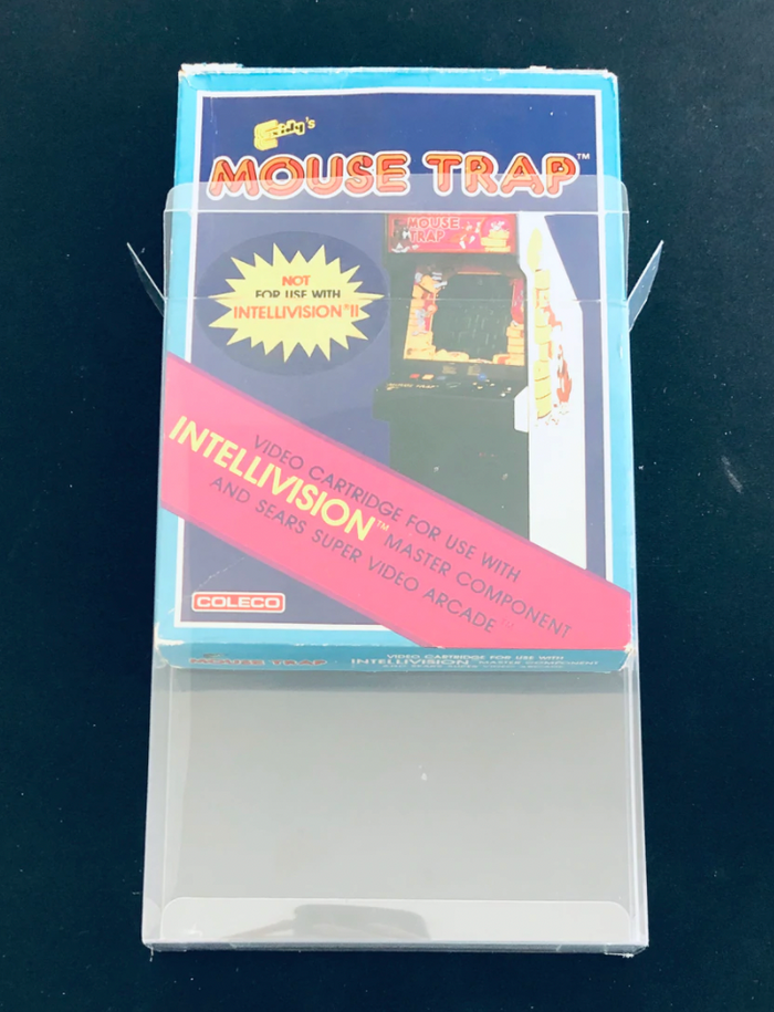 Plastic Protector for ATARI, COLECOVISION Video Game Box 0.50mm thick, UV & Scratch Resistant on The Pop Protector Guide by Display Geek